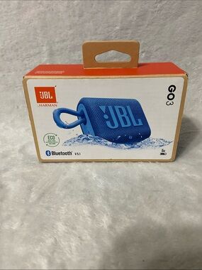 JBL GO 3 Portable Bluetooth Speaker - Blue